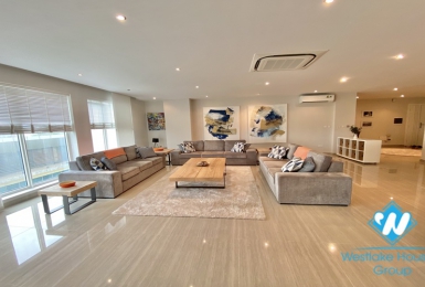 Scandinavian style golf course view 2 bedrooms apartment for rent in Ciputra, Hanoi